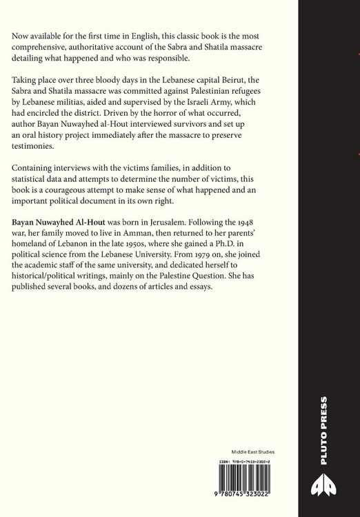 Produktbild: Sabra and Shatila