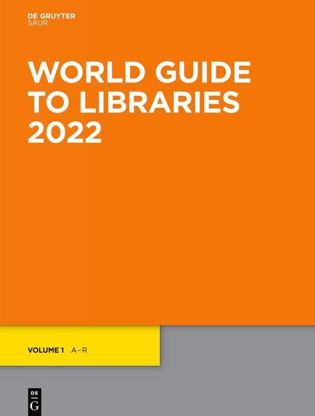 Produktbild: World Guide to Libraries / World Guide to Libraries 2022