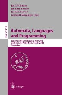 Produktbild: Automata, Languages and Programming