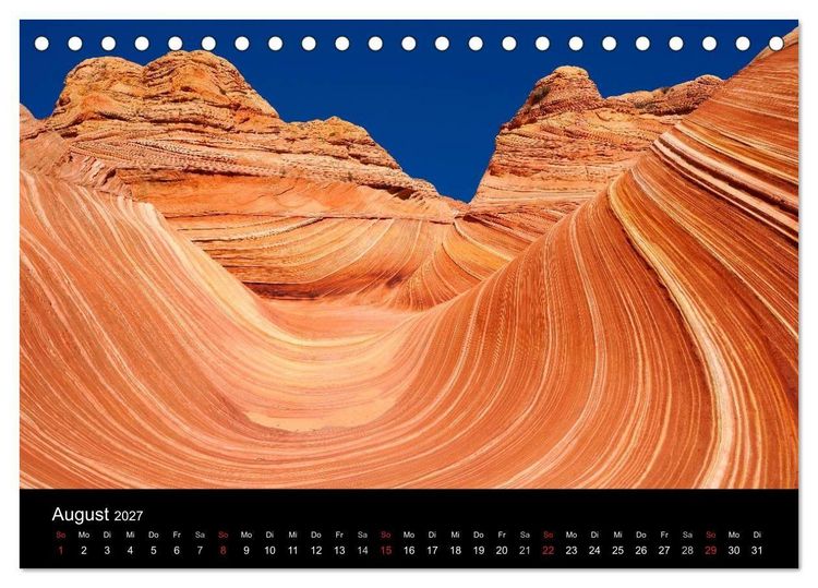 Produktbild: USA - Der Wilde Westen (Tischkalender 2027 DIN A5 quer), CALVENDO Monatskalender