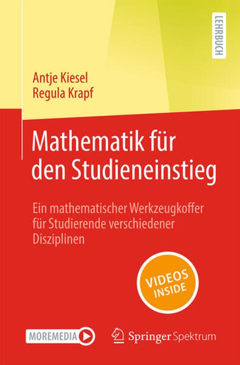 Produktbild: Mathematik f&uuml;r den Studieneinstieg