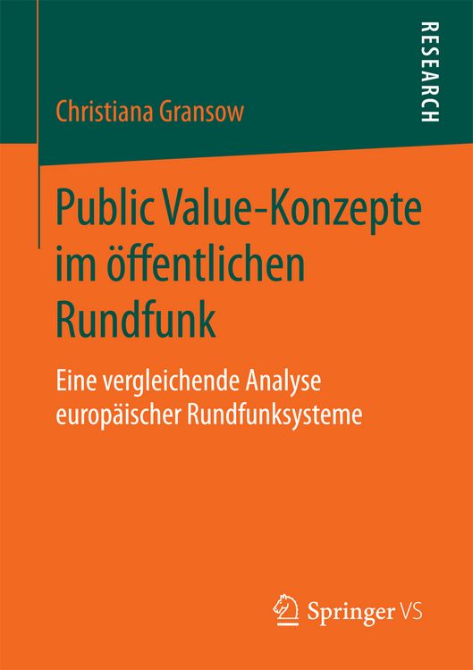 Produktbild: Public Value-Konzepte im &ouml;ffentlichen Rundfunk