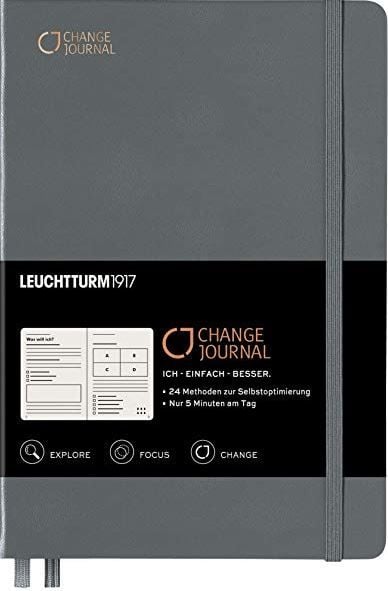 Produktbild: Change Journal Medium A5 Anthrazit Deutsch