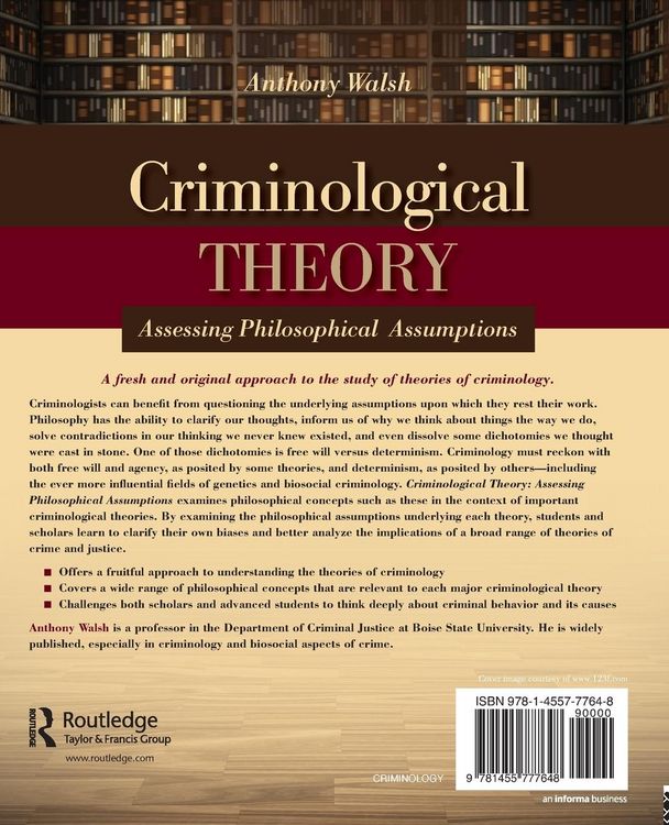 Produktbild: Criminological Theory