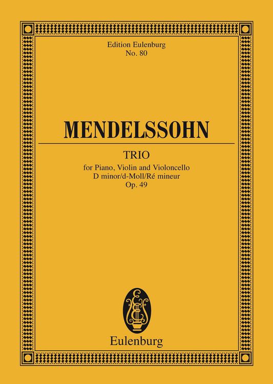 Produktbild: Piano Trio D minor