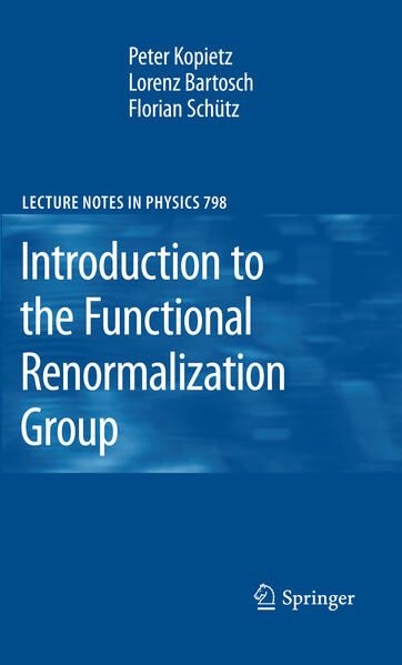 Produktbild: Introduction to the Functional Renormalization Group