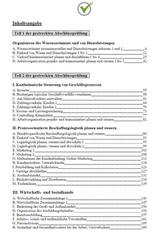Produktbild: Top Pr&uuml;fung Kauffrau/Kaufmann f&uuml;r Gro&szlig;- und Au&szlig;enhandelsmanagement - Teil 1 & 2 der Abschlusspr&uuml;fung