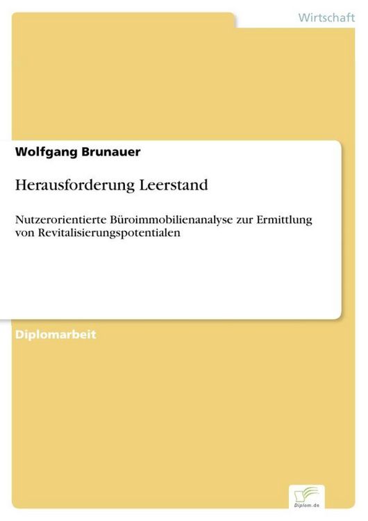 Produktbild: Herausforderung Leerstand