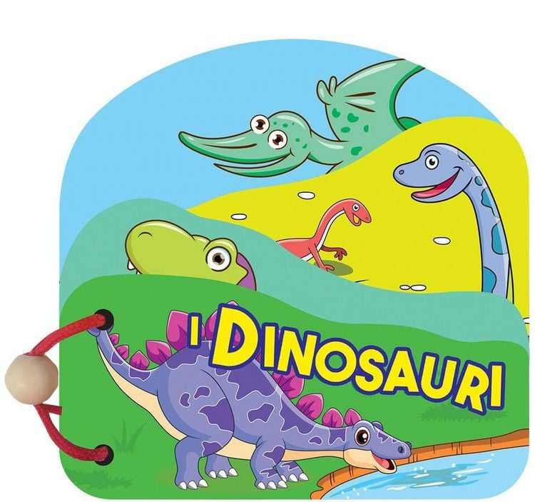 Produktbild: I dinosauri. Libri in legno sagomati