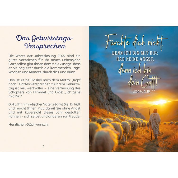 Produktbild: Ich bin mit dir im neuen Lebensjahr
