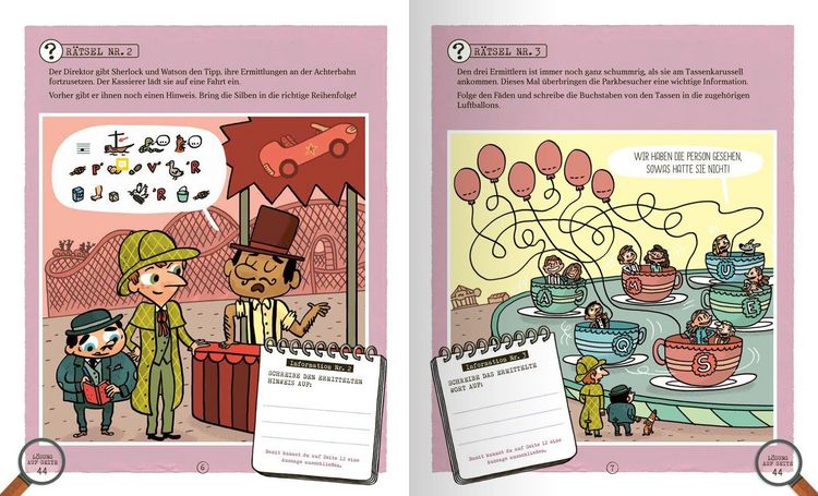 Produktbild: Panik auf dem Riesenrad - Sherlock Holmes f&uuml;r Kids &ndash; L&ouml;se die F&auml;lle