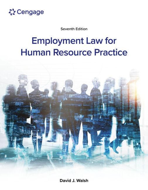 Produktbild: Employment Law for Human Resource Practice