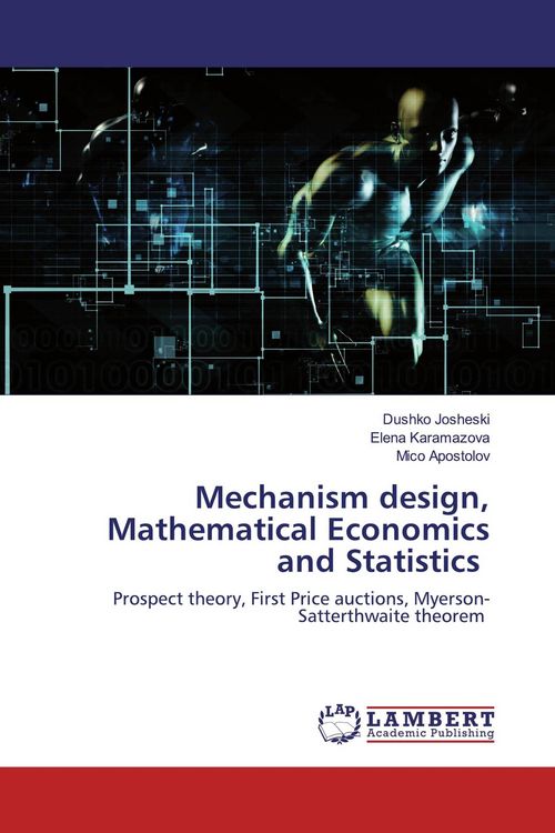 Produktbild: Mechanism design, Mathematical Economics and Statistics