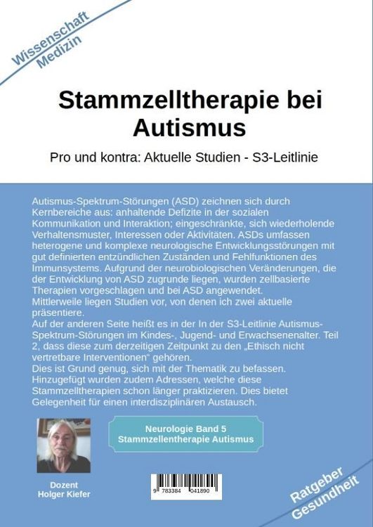Produktbild: Stammzelltherapie bei Autismus