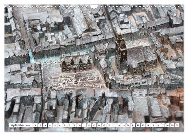 Produktbild: Die Lutherstadt Wittenberg (Wandkalender 2026 DIN A3 quer), CALVENDO Monatskalender