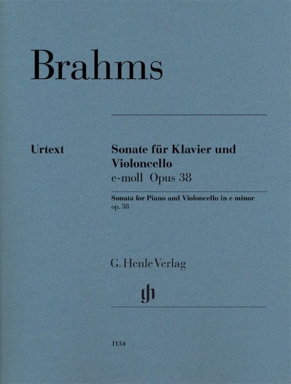 Bild vom Artikel Johannes Brahms - Violoncellosonate e-moll op. 38 vom Autor Johannes Brahms