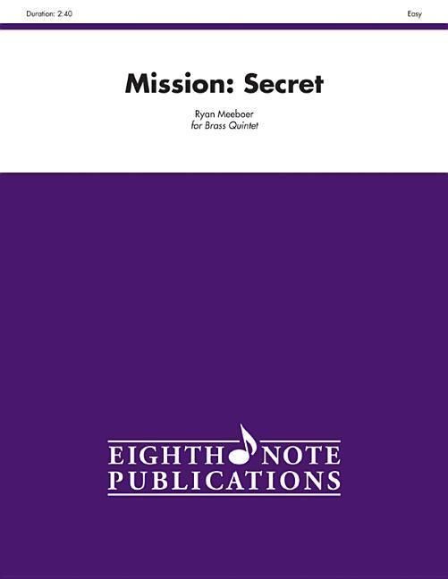 Produktbild: Meeboer, R: Mission -- Secret