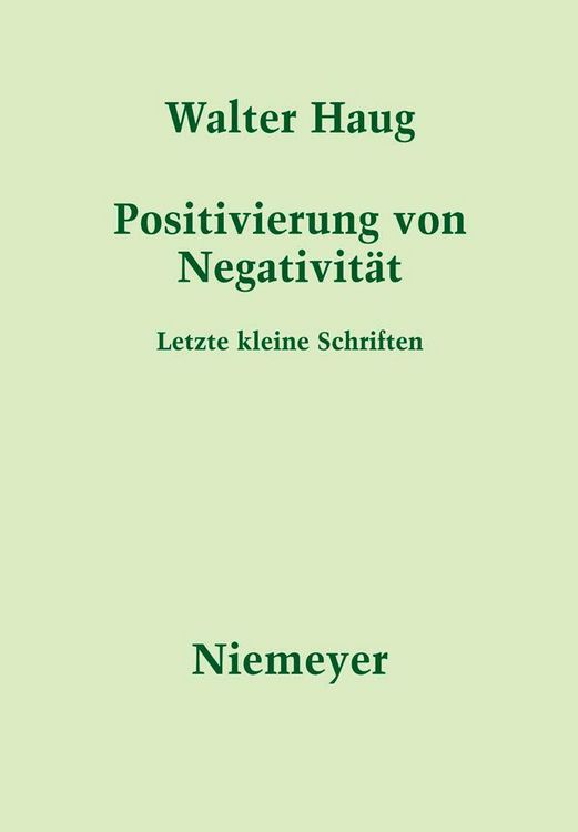 Produktbild: Positivierung von Negativit&auml;t