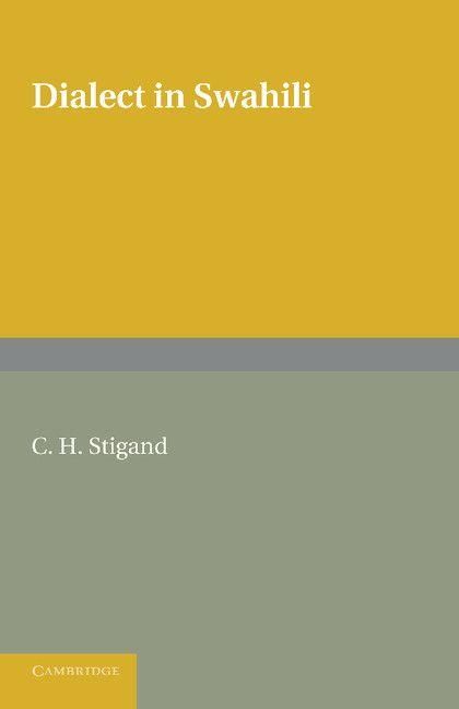 Produktbild: Dialect in Swahili