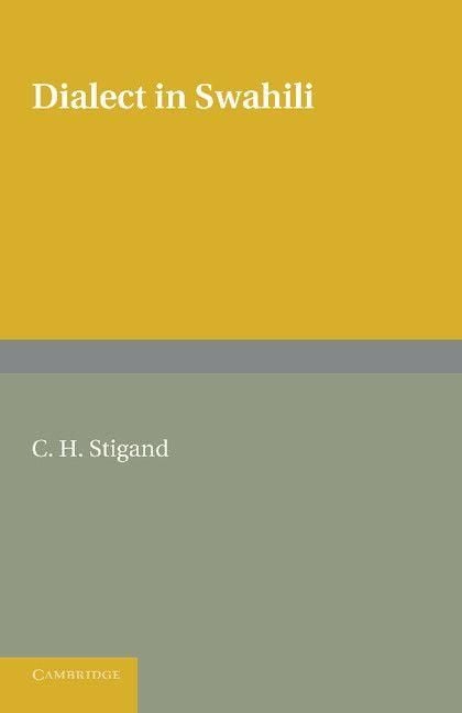Produktbild: Dialect in Swahili