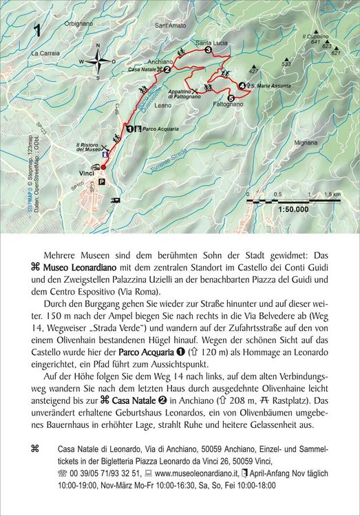 Produktbild: Toskana 30 Touren im H&uuml;gelland, dem Apennin und den Apuanischen Alpen