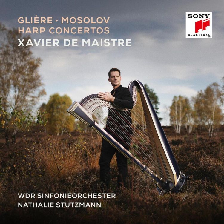 Produktbild: Gli&iquest;re,Mosolov: Harp Concertos