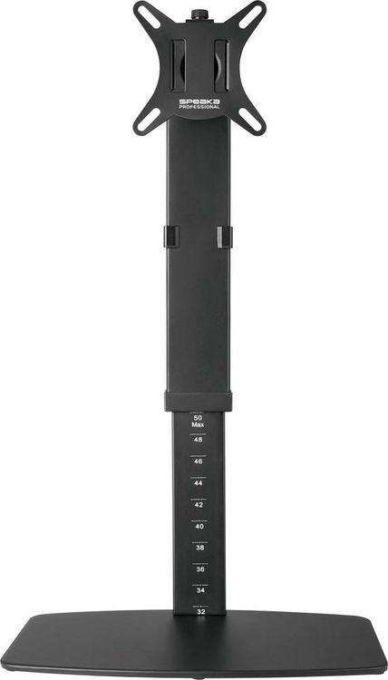 Produktbild: SpeaKa Professional SP-TMS-200 Monitor-Standfu&szlig; 1 Display(s) 43,2 cm (17") - 81,3 cm (32") Schwarz H&ouml;henverstellbar, Neigbar, Schwenkbar