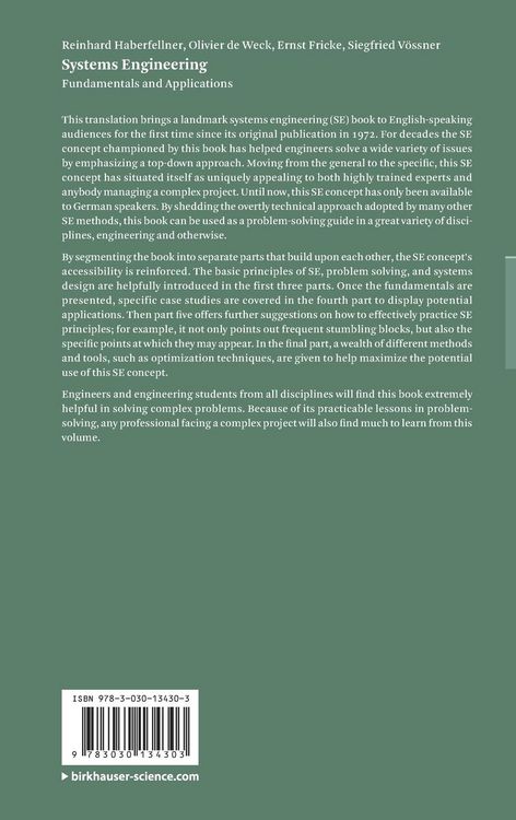 Produktbild: Systems Engineering