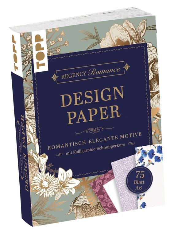 Produktbild: Regency Romance Design Paper Block A6