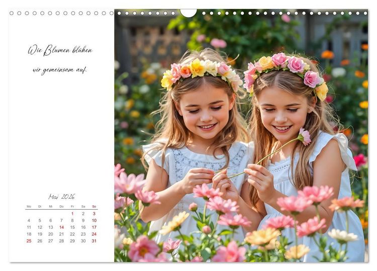 Produktbild: Schwesterzeit - Mit dir ist jeder Tag besonders (Wandkalender 2026 DIN A3 quer), CALVENDO Monatskalender