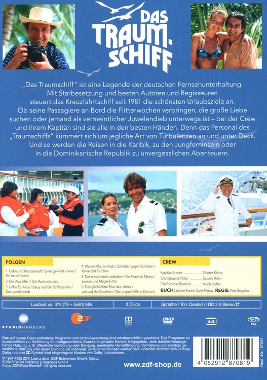 Produktbild: Das Traumschiff - Box 1 [3 DVDs]