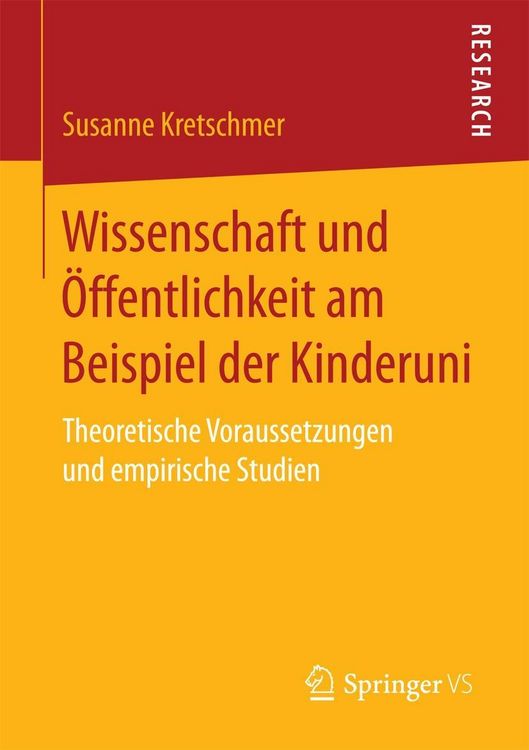 Produktbild: Wissenschaft und &Ouml;ffentlichkeit am Beispiel der Kinderuni