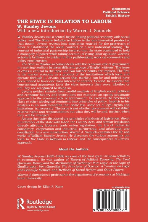 Produktbild: The State in Relation to Labour
