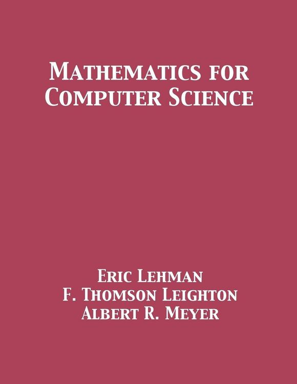 Produktbild: Mathematics for Computer Science