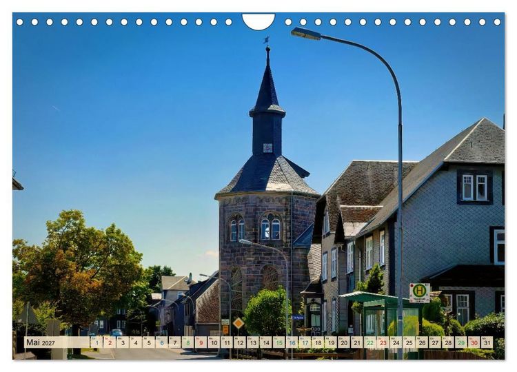 Produktbild: Landgemeinde Stadt Gro&szlig;breitenbach - mit Goldisthal (Wandkalender 2027 DIN A4 quer), CALVENDO Monatskalender
