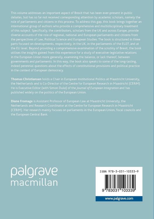 Produktbild: Brexit and Democracy