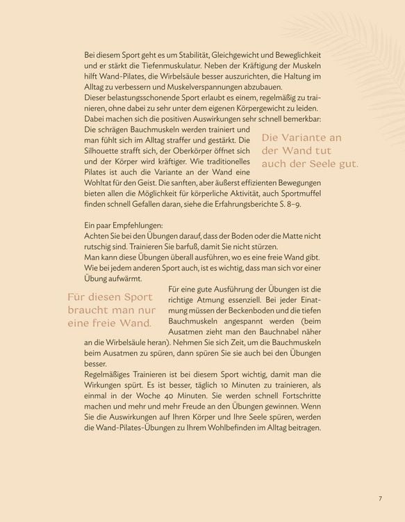 Produktbild: Wand-Pilates - Topfit in 28 Tagen