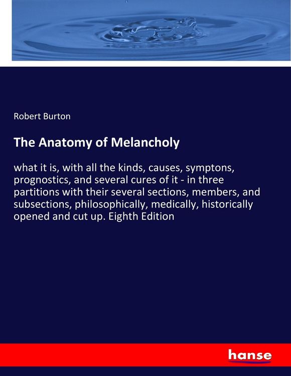 Produktbild: The Anatomy of Melancholy