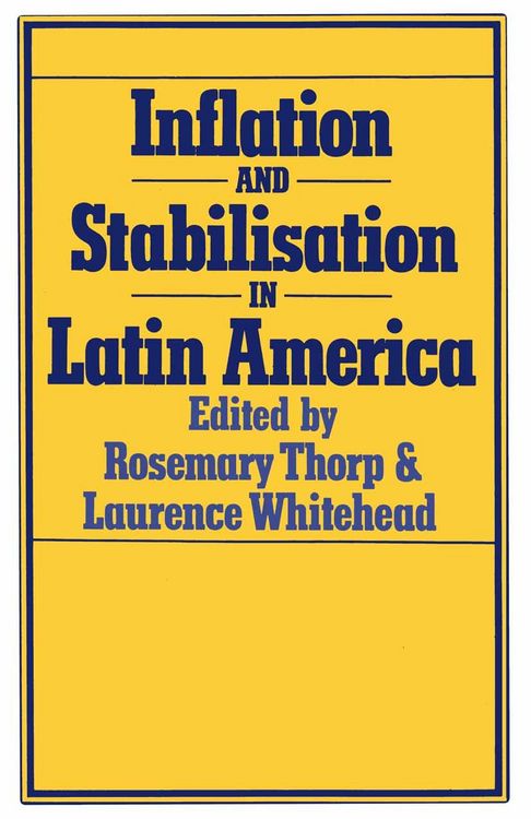 Produktbild: Inflation and Stabilization in Latin America