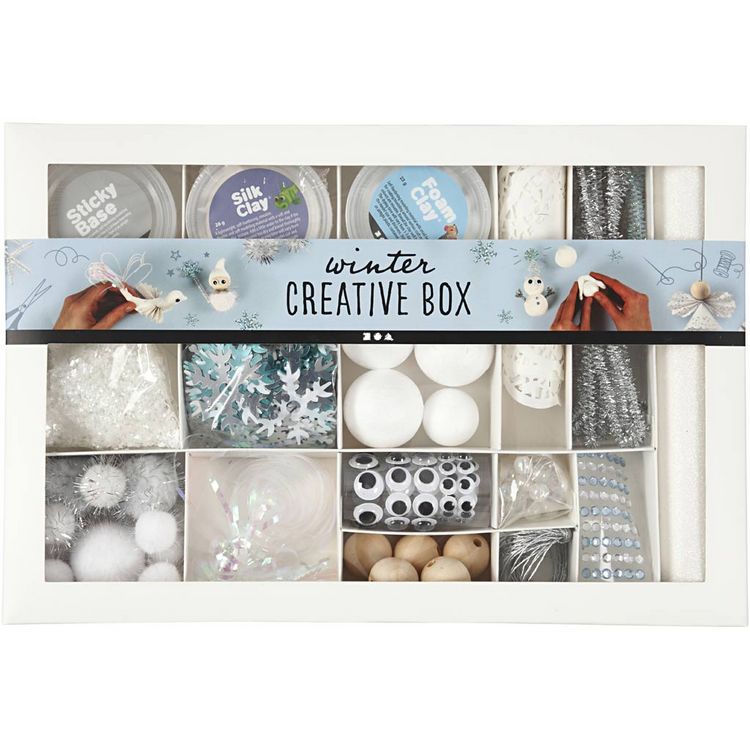 Produktbild: Creativ Company DIY Sets Basisversion Kreativ Mix, Winter, 1 Set