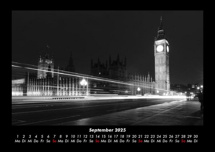 Produktbild: London 2025 Fotokalender DIN A3
