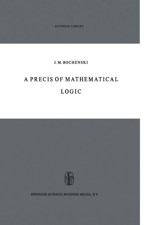 Produktbild: A Precis of Mathematical Logic