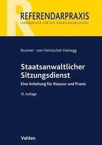 Produktbild: Staatsanwaltlicher Sitzungsdienst
