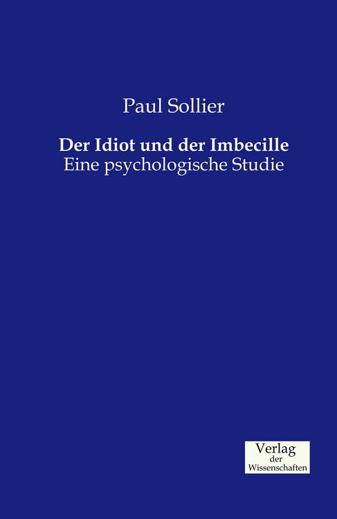 Produktbild: Der Idiot und der Imbecille