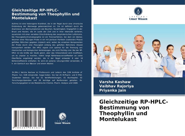 Produktbild: Gleichzeitige RP-HPLC-Bestimmung von Theophyllin und Montelukast