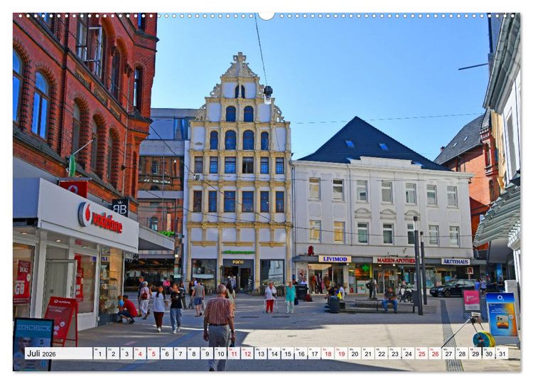 Produktbild: Die alte Stadt MINDEN (hochwertiger Premium Wandkalender 2026 DIN A2 quer), Kunstdruck in Hochglanz