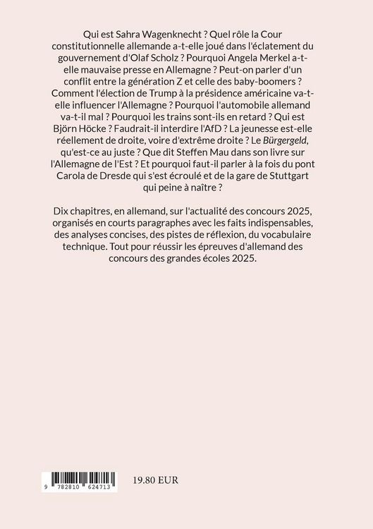 Produktbild: R&eacute;ussir les concours 2025