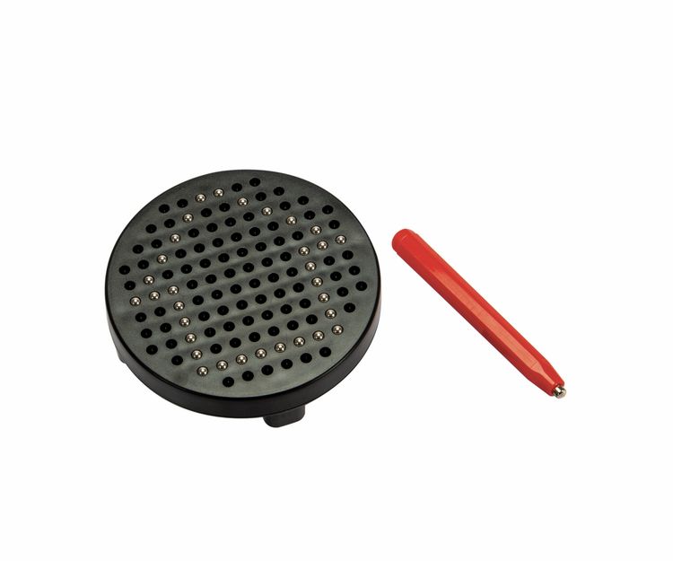 Produktbild: Geduldsspiel Magnetpad mit 120 Kugeln und Stift