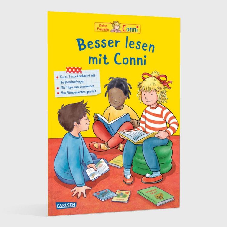 Produktbild: Conni Gelbe Reihe (Besch&auml;ftigungsbuch): Besser lesen mit Conni