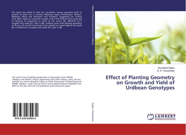 Produktbild: Effect of Planting Geometry on Growth and Yield of Urdbean Genotypes